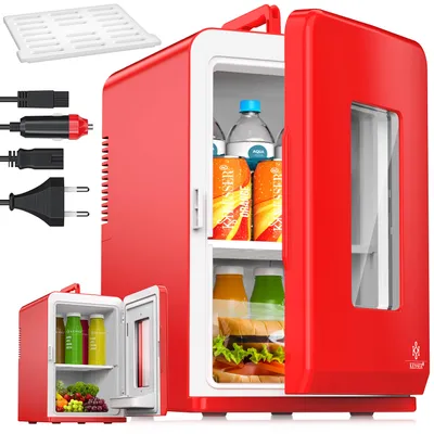 Produktbild von KESSER® Mini Kühlschrank Kühlen & warmhalten auch als Minibar & Kühlbox für Auto