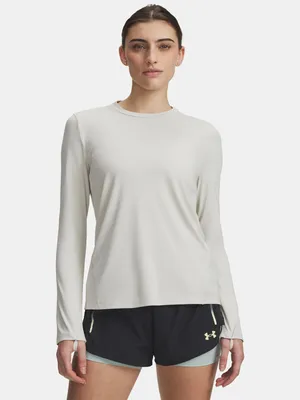 Produktbild von Under Armour Damen-T-Shirt W Explor IsoChill UPF LS-WHT MD