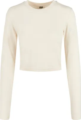 Produktbild von Urban Classics Ladies - Organic Cropped Longsleeve - 3XL