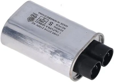 Productafbeelding van Elektromagnetische component - 2100V - 1,14µF - Aluminiumlegering - 95mm - Reserveonderdeel voor hoogfrequentapparaat