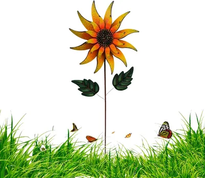 Produktbild von Windspiel zur Gartendekoration mit dekorativen Outdoor-Pfählen