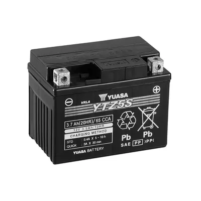 Produktbild von YUASA Wartungsfreie Batterie Werkseitig aktiviert - YTZ5S