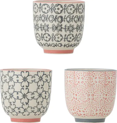 Image de Bloomingville Tasses Cécile, lot de 3