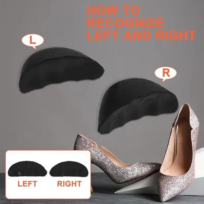 Immagine prodotto di Set di 3 paia di solette per scarpe grandi, scarpe con tacco alto, regolabili