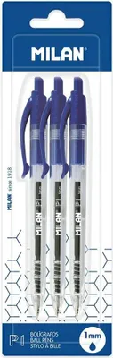 Zdjęcie produktu dla Milan blister pack 3 P1 Blue Niebieski Jeden rozmiar