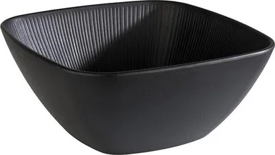 Produktbild von APS 85072 Schale NERO, 25 x 25 cm, Höhe 11 cm, Melamin, schwarz, 3,5 Liter