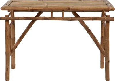 Obrázok produktu pre vidaXL Záhradný stôl skladací 115x50x75 cm Bambus