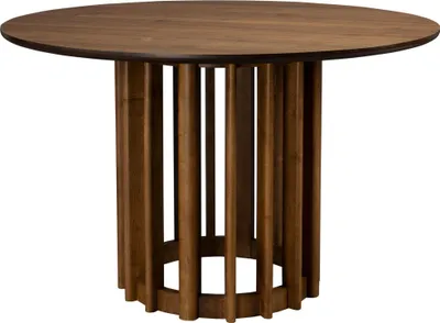 Produktbild von Dutchbone Barlet Esstisch Rund 120 cm Holz Walnuss