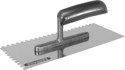 Produktbild von STALCO Edelstahlkelle 280x130 gezahnt 10/10 PERFECT