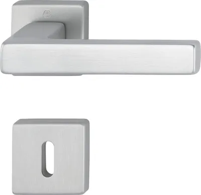 Produktbild von HOPPE Aluminium-Rosetten-Türgriff-Garnitur Austin GRT-SST/F31-1/8/8.5/OB/37-42 - 11758119