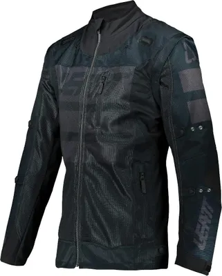 Image de Veste Leatt Moto 4.5 X-Flow Motocross, noir, M
