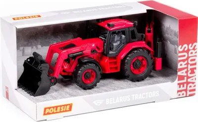 Zdjęcie produktu dla Polesie 91857 Traktor Belarus Z Koparką I Ładowarką