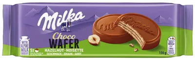 Produktbild von Milka Choco Wafer Hazelnut 5x30g