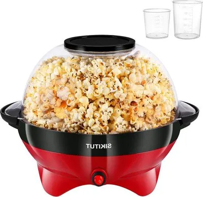 Immagine prodotto di Macchina per popcorn da 5 litri con rivestimento antiaderente ed elementi riscaldanti rimovibili