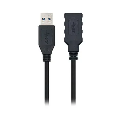 Produktbild von USB-Kabel NANOCABLE 10.01.090 Schwarz