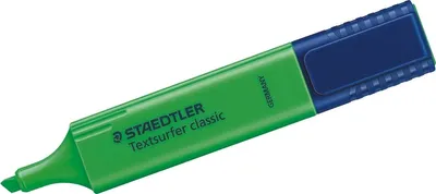 Obrázok produktu pre Staedtler 364-5, 1 kusov, Zelená, Hrot dláta, Modrá, Zelená, Polypropylén (PP), 1 mm