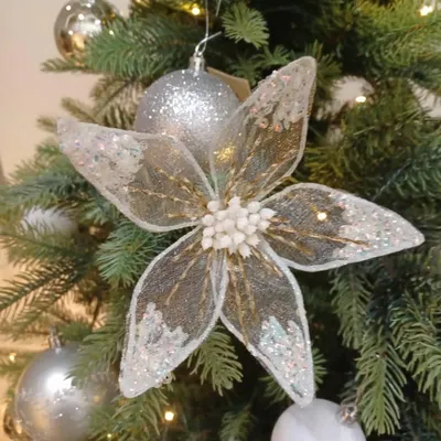 Produktbild von DECOLED Blume, Ø 20 cm, weiß