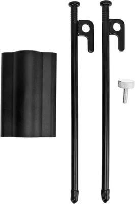 Produktbild von Camping-Überdachungsstangenhalter aus Aluminiumlegierung, Kupfer mit verstellbarer Mutter, Zelthalterung für den Außenbereich