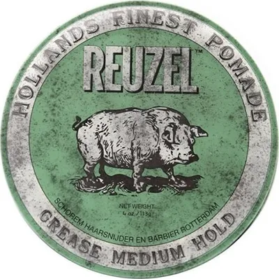 Obrázek produktu pro Reuzel Green Grease Pomade Medium Hold 113 g