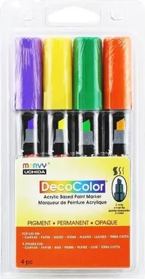 Produktbild von Acrylmarker 4 Stück (Schul- und Schrein - Marker)