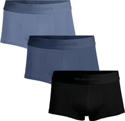 Produktbild von Muchachomalo Herren Boxershorts – 3er Pack – Baumwolle Stretch – Bequeme Unterwäsche – Größe XXXL - U-PIMA3025-07