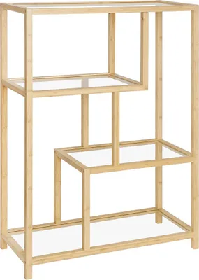 Image de Etagère Versa Bamboo Crystal 33,8 X 111 X 77 CM