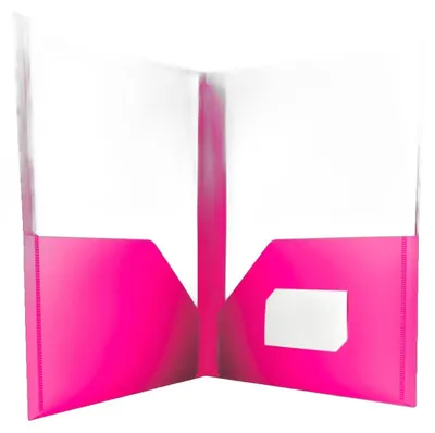 Image de Classeur A4 en PP rose