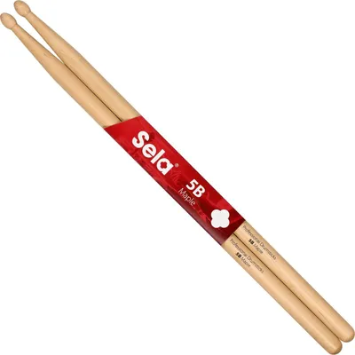 Image de Baguettes de batterie professionnelles 5B érable