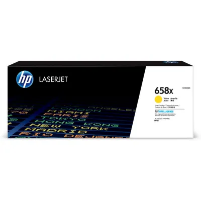 Produktbild von HP 658X Yellow LaserJet Toner Cartridge