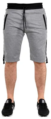 Produktbild von Herren Shorts Kurzehose Sport Fitness Training Freizeit Sommer; Hell-Grau XXL