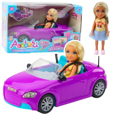 Produktbild von Lean Ankiki Mini Puppenwagen Cabrio Set Lila