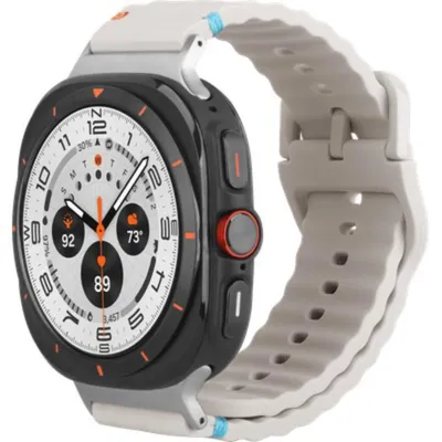 Image de Bracelet ActiveFlex pour Samsung Galaxy Watch Ultra (25/24), blanc