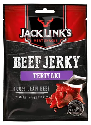 Obrázek produktu pro Jack Links Beef Jerky sušené hovězí maso s příchutí teriyaki 25g