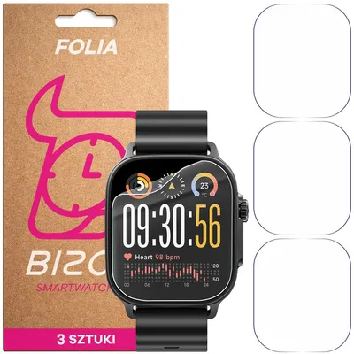 Produktbild von 3x Schutzfolie für den Bildschirm für Realme Watch 5, Bizon Watch HydroFlex