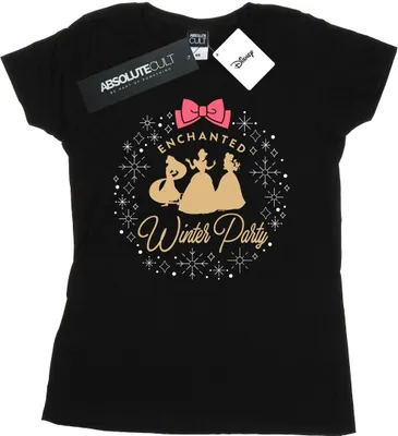 Produktbild von Disney - "Princess Enchanted" T-Shirt für Damen BI37199 (S) (Schwarz)