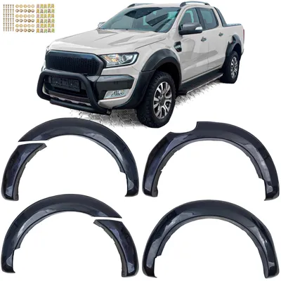 Zdjęcie produktu dla Poszerzenia nadkoli, osłony nadkoli o szerokości 6 cali, pasujące do Ford Ranger T7 T8, rocznik 2015-2022