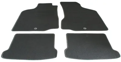 Fußmatten Set für VW Polo 6N, Bj. 10/1994-9/1999, schwarz