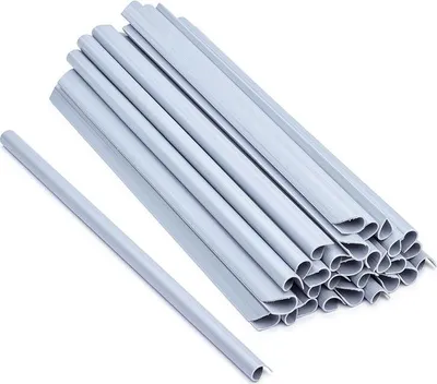 Produktbild von Befestigungsclips Sichtschutzstreifen 30x  PVC Clip Sichtschutz Garten grau