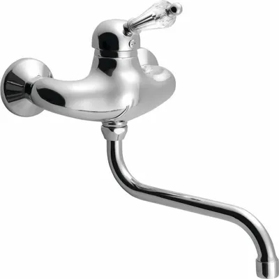 Immagine prodotto di Sapho Kirké - Miscelatore per lavabo, leva in cristallo, cromo KI15KC