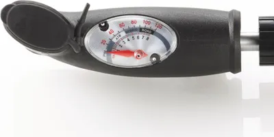 Image de Mini pompe à air pour vélo FISCHER en aluminium Hauteur : 295 mm