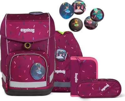 Produktbild von Ergobag Schulranzen Set 5tlg. Cubo (2022) Der NussknackBär