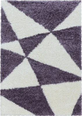 Image de 280x370 cm Tapis Tango Shaggy 3101 lilas