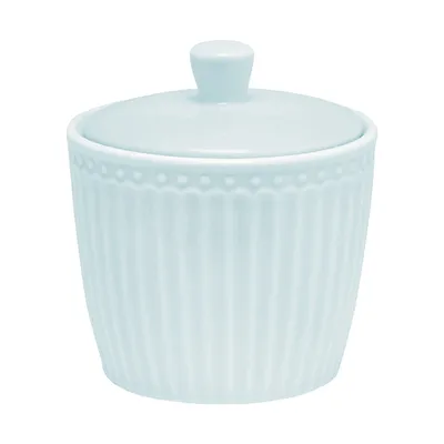 Produktbild von Greengate Alice Zuckerdose pale blue 10 cm