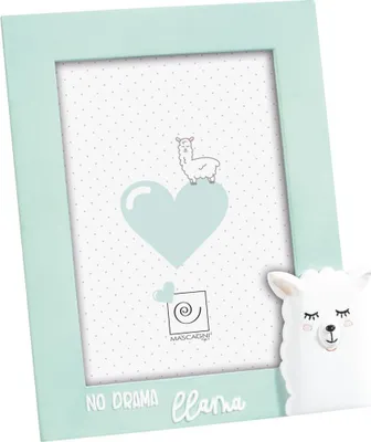 Obrázek produktu pro Mascagni 2IFA1103 dětský fotorámeček 13x18 cm zelený s dekorativní aplikací