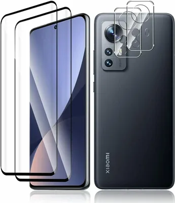 Produktbild von 2X 3D ochranné sklo ( displej + kamera ) pre Xiaomi 12 / 12X displej 9H pancierová fólia