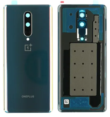 Produktbild von Oneplus 8 Backcover + Kameraglas + Kleber (Interstellar Glow), Silber
