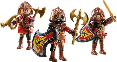 Produktbild von PLAYMOBIL Novelmore 70672 3er Set Burnham Raiders