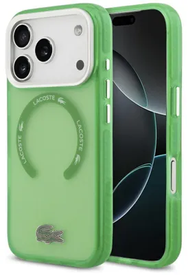Obrázok produktu pre Puzdro Lacoste Shockproof Frosted MagSafe pre iPhone 17 Pro
