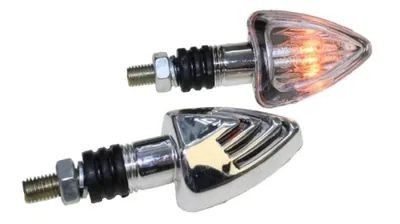 Immagine prodotto di Mini indicatore per moto Lennon cromato chiaro omologato E