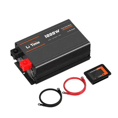 Produktbild von Spannungswandler 12V 230V 1000W LiTime Reiner Sinsuswellen Wechselrichter